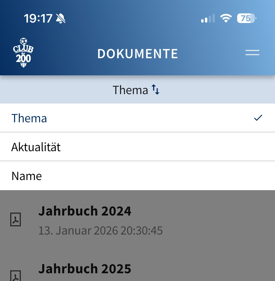 App: Dokument-Detail