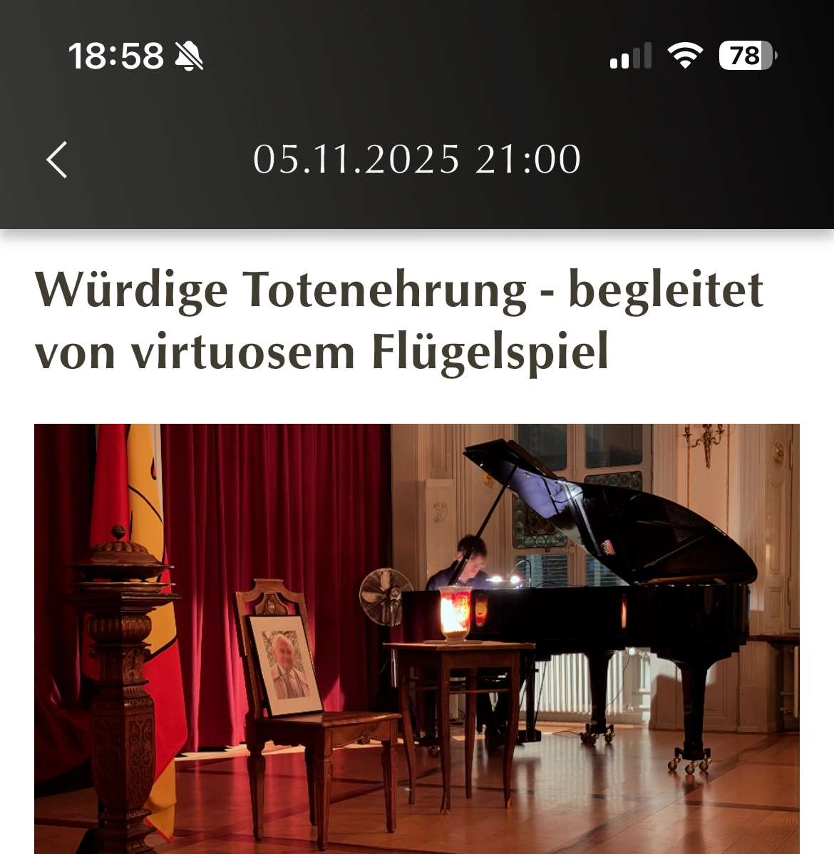 App: News-Detail-Ansicht