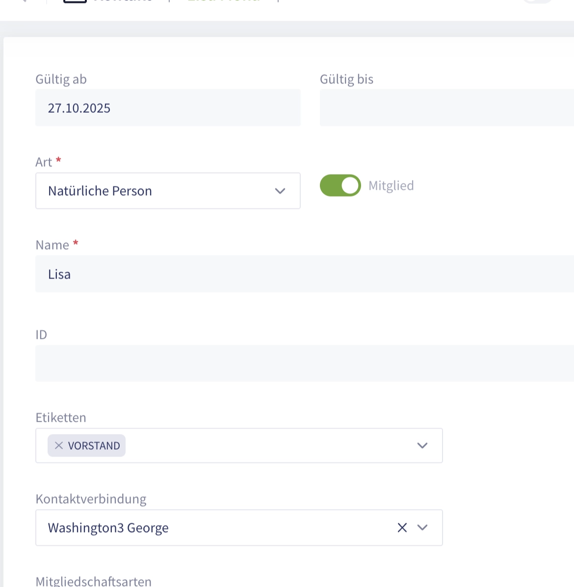 Clubhouse: Mitglieder filtern